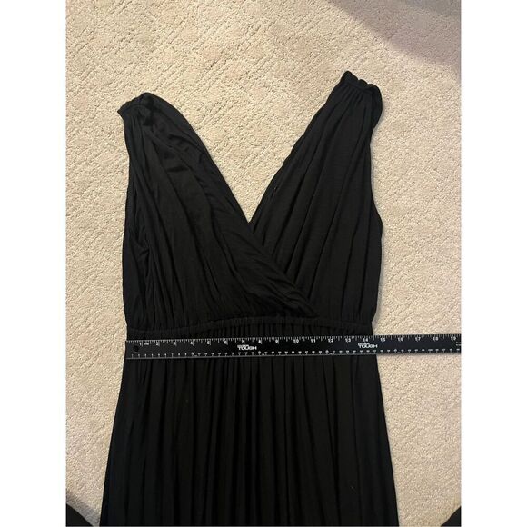 Banana Republic Black Grecian Style Maxi Dress - Picture 4 of 7